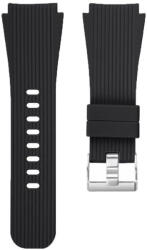 Nubo Enrico 22mm szilikon okosóra szíj csíkos mintával
