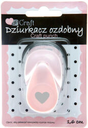 DP CRAFT Formalyukasztó, 16mm, DP Craft, szív (DPC-JCDZ-105-023) - mesescuccok
