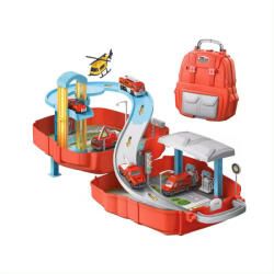 Youjia Xin Toys Rucsac Set de Asamblat 37 Piese - Pompieri (678-613A)