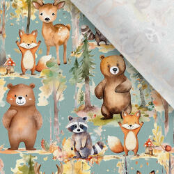 Takoy Jersey Takoy erdei állatok kalandjai sötét menta