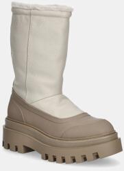 Calvin Klein Jeans bokacsizma FLATFORM CHELSEA BOOT PADDED - bézs Női 36
