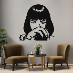DUBLEZ Pulp Fiction - Mia Wallace fa falikép | DUBLEZ