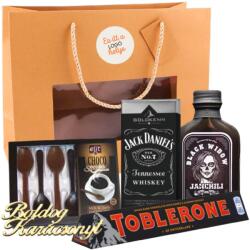 Lux&Box Business Black n Spicy üzleti ajándékcsomag