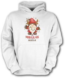Fruit of the Loom Mikulás segédje - Gyerek Kapucnis Pulóver (kgykpulcsi101)