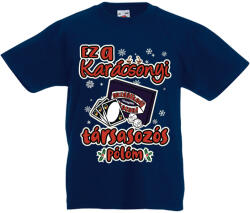 Fruit of the Loom Ez a karácsonyi társasozós pulcsim - Gyerek Póló (410411)