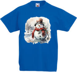 Fruit of the Loom Akvarell Hóember - Gyerek Póló (938530)