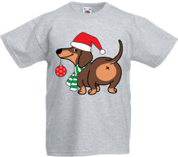 Fruit of the Loom Tacskó Mikulás - Gyerek Póló (kgyepolok89)