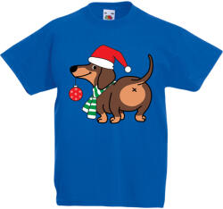 Fruit of the Loom Tacskó Mikulás - Gyerek Póló (kgyepolok88)