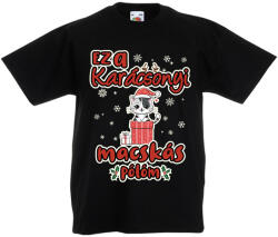 Fruit of the Loom Ez a karácsonyi macskás pulcsim - Gyerek Póló (845445)