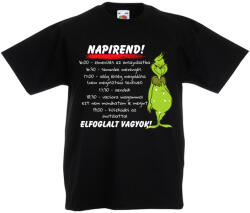 Fruit of the Loom Grincs Napirend - Gyerek Póló (677519)