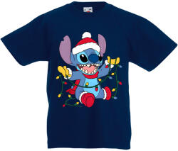 Fruit of the Loom Stitch Karácsonyi Égők - Gyerek Póló (kgyepolok12)