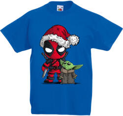 Fruit of the Loom Deadpool és Baby Yoda - Gyerek Póló (996576)