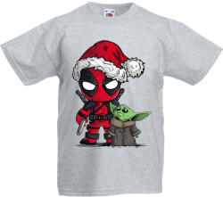 Fruit of the Loom Deadpool és Baby Yoda - Gyerek Póló (903726)