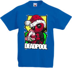 Fruit of the Loom Karácsonyi sapkás deadpool - Gyerek Póló (233803)