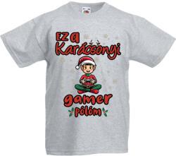 Fruit of the Loom Ez a karácsonyi gamer pólóm (fiú) - Gyerek Póló (911657)