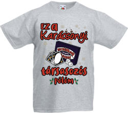 Fruit of the Loom Ez a karácsonyi társasozós pulcsim - Gyerek Póló (kgyepolok119)