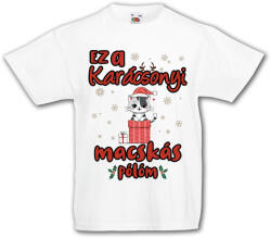 Fruit of the Loom Ez a karácsonyi macskás pulcsim - Gyerek Póló (501254)