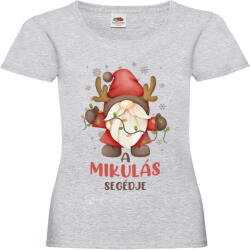  A mikulás segédje - Karácsonyi Női Póló (896375)