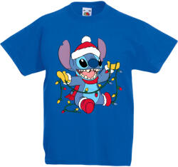 Fruit of the Loom Stitch Karácsonyi Égők - Gyerek Póló (230610)