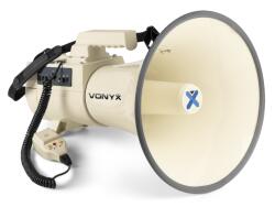 Vonyx MEG150 Megafon cu acumulator, 200W, 2km, Bluetooth/USB/SD, bej, Vonyx (952.036)
