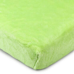 4Home Cearşaf de pat microflanelă 4Home, verde, verde, 90 x 200 cm