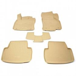 ALM Covorase presuri cauciuc tip tavita Bej Vw Passat B8 2015-2023 (ALM 111121-36)