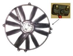 NRF Ventilator, radiator MERCEDES SPRINTER 5-t platou / sasiu (905) (2001 - 2006) NRF 47300