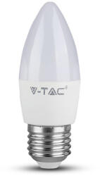 V-TAC Bec Led E27 4.5W 6500K Alb rece (SKU-2143441) - artledconcept