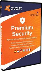 Avast Premium Security (10 Eszköz - 1 Év) (3360)