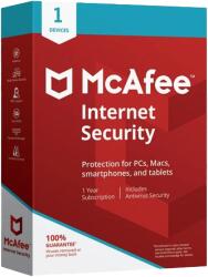 McAfee Internet Security (1 Felhasználó - 1 Év) (MCISUNL1J)