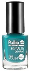 Pollié Lac de unghii colorat Verde Acvamarin Nail Polish Pollie, oja clasica, 12 ml