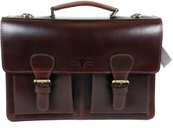 Blázek&anni Blázek és Anni Duplarészes barna amerikai bőr aktatáska 9223AM-barna