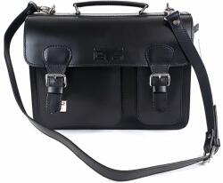 Blázek&anni Aszimmetrikus fekete aktatáska 9226AM - taskaweb