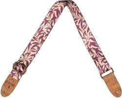 Cascha CUS-VC4 Vegan Cork Mauve Leaves Curea pentru ukulele (<![CDATA[CUS-VC4]]>)