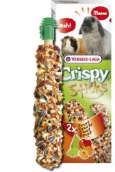 Versele-Laga Crispy Sticks Rabbits, Guinea Pig Dupla rúd (gyümölcs) - kiegészítő eleség nyulak és tengerimalacok részére (110g)