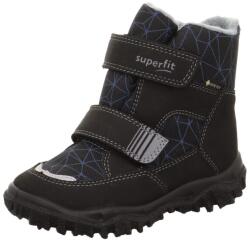 Superfit HUSKY Fekete/világosszürke Gore-tex téli csizma gyerekeknek, Superfit, 1-006080-0000, szürke - 39 méret