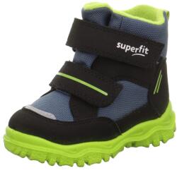 Superfit Fiú téli csizma HUSKY1 Fekete/világoszöld Gore-Tex, Superfit, 1-006045-0000 - 29 méret