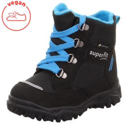 Superfit Fiú téli csizma HUSKY1 Fekete/világoskék Gore-Tex, Superfit, 1-006046-0000 - 23 méret