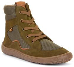 Froddo Gyermek téli mezítlábas cipő TEX WOOL GROW Olive, Froddo, G3160234-3, olive - 34 méret