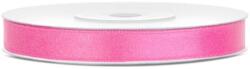 PartyDeco Dekor szaténszalag pink 6 mm/25 m TS6-081