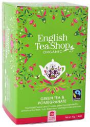English Tea Shop Bio Ceai verde rodie 20 plicuri