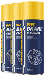 MANNOL 3бр X 450мл Обезмаслител MANNOL Brake Cleaner (MN 9692 3BR)