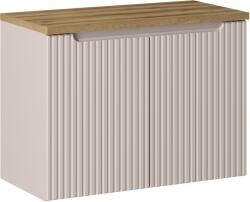 Comad Set dulap Comad Nova Cashmere NOVA CASHMERE 82-80-2D, blat Comad Nova Oak NOVA OAK A 89-80 (SETNOCBOAK80CMD)