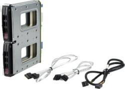 Supermicro MCP-220-84610-0N beépítő keret 2x 2, 5" Tárolómeghajtó tálca Fekete (MCP-220-84610-0N) (MCP-220-84610-0N)