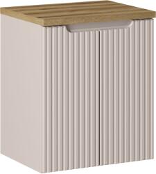 Comad Set dulap Comad Nova Cashmere NOVA CASHMERE 82-50-2D, blat Comad Nova Oak NOVA OAK A 89-50 (SETNOCBOAK50CMD)