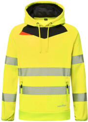 Portwest DX483 DX4 Hi-Vis kapucnis pulóver Sárga/Fekete - L (PW-DX483YBRL) - megatool