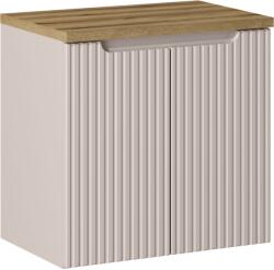 Comad Set dulap Comad Nova Cashmere NOVA CASHMERE 82-60-2D, blat Comad Nova Oak NOVA OAK A 89-60 (SETNOCBOAK60CMD)
