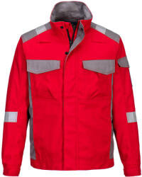 Portwest FR08 Bizflame Ultra kéttónusú kabát Piros - XXL (PW-FR08RERXXL) - megatool