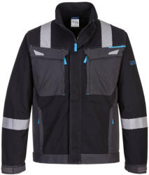 Portwest FR602 WX3 lángálló kabát Fekete - M (PW-FR602BKRM) - megatool