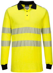 Portwest FR702 WX3 Lángálló Hi-Vis pólóing Sárga/Fekete - XXL (PW-FR702YBRXXL) - megatool